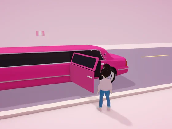 Super Stretch Limo Pickup