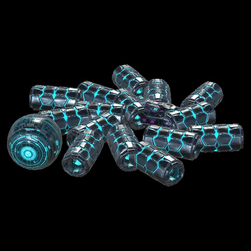 The data-worm, coiled: fifteen segments